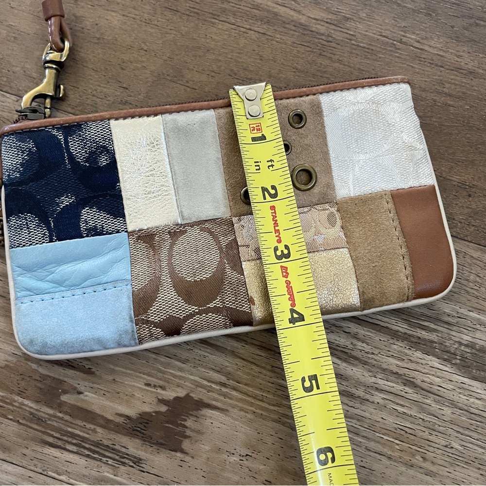Coach Patchwork Wristlet - image 3